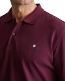 Navy & Green Ανδρική Μπλούζα Πόλο Μακρυμάνικη 24GE.500.9 Dark Bordeaux