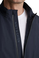 Navy & Green Ανδρικό Μπουφάν 24HS.032 Blue Μπλε