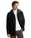 Navy & Green Ανδρικό Υβριδικό Overshirt Jacket 24HS.037-Black