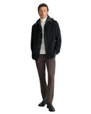 Navy & Green Ανδρικό Υβριδικό Overshirt Jacket 24HS.037-Black