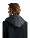 Navy & Green Ανδρικό Υβριδικό Overshirt Jacket 24HS.037-Black