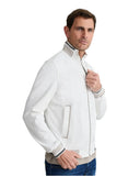 Navy & Green Ανδρικό Μπουφάν 24MA.002/J White
