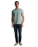 Navy & Green Ανδρικό T-Shirt 24MO.001/P.3 STORMY SEA Μέντα