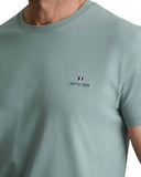 Navy & Green Ανδρικό T-Shirt 24MO.001/P.3 STORMY SEA Μέντα