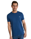 Navy & Green Ανδρικό T-Shirt 24MO.001/P.3  ATLANTIC BLUE Μπλε