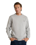 Navy & Green Ανδρικό Φούτερ Jacquard 24MO.028/R Grey Stone