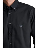 Navy & Green Ανδρικό Πουκάμισο Μακρυμάνικο 24NG.BX220/1B.4 Black Ink Μαύρο