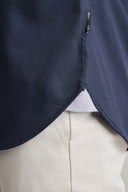 Navy & Green Ανδρικό Πουκάμισο Μακρυμάνικο 24NG.BX220/1B.3 Dark Blue Μπλε
