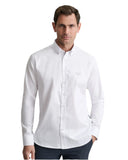 Navy & Green Ανδρικό Πουκάμισο Μακρυμάνικο 24NG.BX220/1B.3 CLEAR WHITE