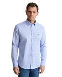 Navy & Green Ανδρικό Πουκάμισο Μακρυμάνικο 24NG.BX220/1B.3 DEEP LIGHT BLUE Σιέλ