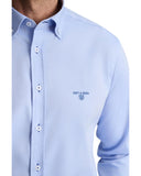 Navy & Green Ανδρικό Πουκάμισο Μακρυμάνικο 24NG.BX220/1B.3 DEEP LIGHT BLUE Σιέλ