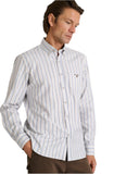 Navy & Green Ανδρικό Πουκάμισο Oxford 24NG.EK077/1B BLUE/GREY/LT BROWN