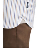 Navy & Green Ανδρικό Πουκάμισο Oxford 24NG.EK077/1B BLUE/GREY/LT BROWN