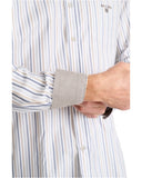 Navy & Green Ανδρικό Πουκάμισο Oxford 24NG.EK077/1B BLUE/GREY/LT BROWN