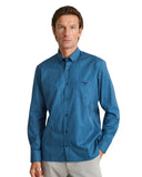 Navy & Green Ανδρικό Πουκάμισο Twill Καρό 24NG.EK088/1B PETROL/BLUE/ICE