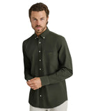 Navy & Green Ανδρικό Πουκάμισο Μακρυμάνικο 24NG.KR130/1B.2 Forest Green Πράσινο