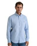 Navy & Green Ανδρικό Πουκάμισο Μακρυμάνικο 24NG.KR130/1B.2 Baby Blue