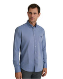 Navy & Green Ανδρικό Πουκάμισο Μακρυμάνικο 24NG.KR130/1B.2 Blue Μπλε