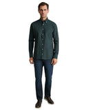 Navy & Green Ανδρικό Πουκάμισο Μακρυμάνικο 24NG.KR130/1B.2 Hunter Green