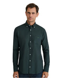 Navy & Green Ανδρικό Πουκάμισο Μακρυμάνικο 24NG.KR130/1B.2 Hunter Green