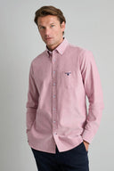 Navy & Green Ανδρικό Πουκάμισο Μακρυμάνικο 24NG.KR130/1B.1 Dusty Rose Ροζ