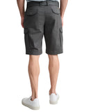 Navy & Green Ανδρική Βερμούδα Cargo Με Ζώνη 24RE.123/CGV.2 ANTHRACITE