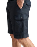 Navy & Green Ανδρική Βερμούδα Cargo Με Ζώνη 24RE.123/CGV.2 NEW BLUE
