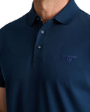 Navy & Green Ανδρική Μπλούζα Πόλο Κοντομάνικη 24TS.003/PL DARK PETROL Μπλε