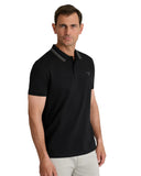 Navy & Green Ανδρική Μπλούζα Πόλο Κοντομάνικη 24TS.004/PL BLACK Μαύρο
