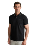Navy & Green Ανδρική Μπλούζα Πόλο Κοντομάνικη 24TS.004/PL BLACK Μαύρο