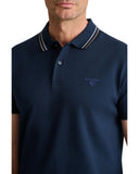 Navy & Green Ανδρική Μπλούζα Πόλο Κοντομάνικη 24TS.004/PL MARINE BLUE Μπλε Σκούρο