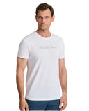Navy & Green Ανδρική Μπλούζα 24TU.322/11P.2 WHITE Λευκό