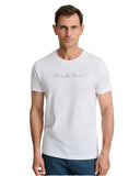 Navy & Green Ανδρική Μπλούζα 24TU.322/11P.2 WHITE Λευκό