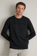 Navy & Green Ανδρική Μπλούζα Μακρυμάνικη 24TU.344/R Black Μαύρο