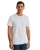 Navy & Green Ανδρική Μπλούζα 24TU.346/7R WHITE Λευκό