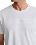 Navy & Green Ανδρική Μπλούζα 24TU.346/7R WHITE Λευκό