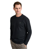 Navy & Green Ανδρική Μπλούζα Μακρυμάνικη 24TU.352/2R Black