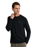 Navy & Green Ανδρική Μπλούζα Μακρυμάνικη 24TU.352/2R Black