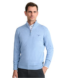 Navy & Green Ανδρικό Πλεκτό Half Zip 24YM.1035/LZ Light Blue