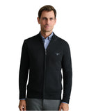 Navy & Green Ανδρική Πλεκτή Ζακέτα 24YM.454/GZ.7 Black Μαύρο