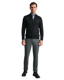Navy & Green Ανδρική Πλεκτή Ζακέτα 24YM.454/GZ.7 Black Μαύρο