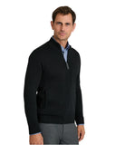 Navy & Green Ανδρική Πλεκτή Ζακέτα 24YM.454/GZ.7 Black Μαύρο