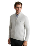 Navy & Green Ανδρική Πλεκτή Ζακέτα 24YM.454/GZ.7 Lt Grey Γκρι