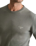 Navy & Green Ανδρικό Πλεκτό Βαμβακερό 24YM.741/P.6 Green Leaf Πράσινο
