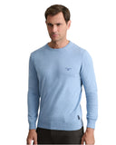 Navy &amp; Green Ανδρικό Πλεκτό Βαμβακερό 24YM.741/P.6 Light Blue Σιέλ