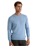 Navy & Green Ανδρικό Πλεκτό Βαμβακερό 24YM.741/P.6 Light Blue Σιέλ