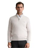 Navy & Green Ανδρικό Πλεκτό Half Zip 24YM.923/LZ.5 Ice Γκρι