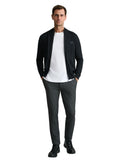 Navy & Green Ανδρική Πλεκτή Ζακέτα 24YM.998/GZ.2-Black Μαύρο