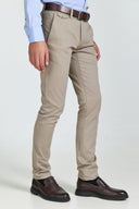 Monte Napoleone Ανδρικό Παντελόνι Chinos 252-61-3650-6154-6  Μπεζ