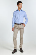 Monte Napoleone Ανδρικό Παντελόνι Chinos 252-61-3650-6154-6  Μπεζ